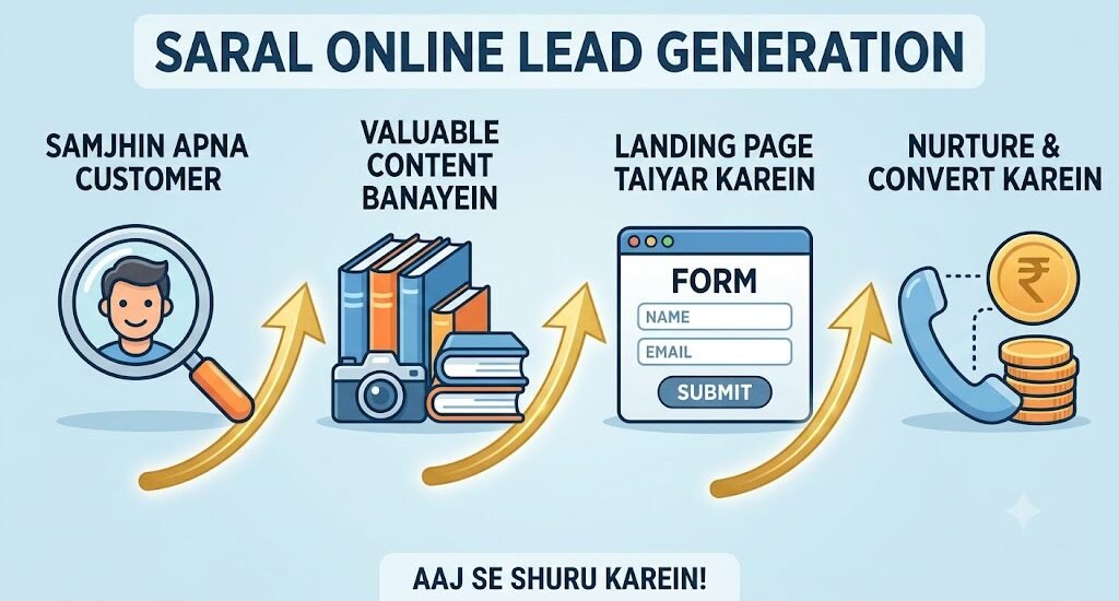 how to generate leads online